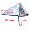 Top Seal - 90" - fits Whiting 4032 Roll Up Door