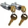 Triple Cut Lock Cylinders, Keyed Alike (2)