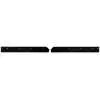 Two 4.5' x 6" x 3/4" Steel with Carbide Insert Cutting Edge 9.2' V-Blade - Replaces Boss BAX00099 1304762