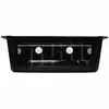 Under Dash Stereo Mounting Box - Black plastic 