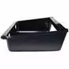 Under Dash Stereo Mounting Box - Black plastic 