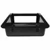 Under Dash Stereo Mounting Box - Black plastic 
