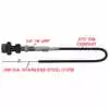 Vernier Heavy Duty Adjustable Locking Control Cable - 20&#039;