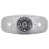 Western Trailer Amber Clear Lens Side Clearance Marker, Bulk Pack