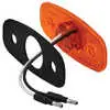 Western Trailer Amber Lens Side Clearance Marker