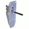 White Locking Rear Door Handle with 5/16 x 3-3/4" Shaft - Kason